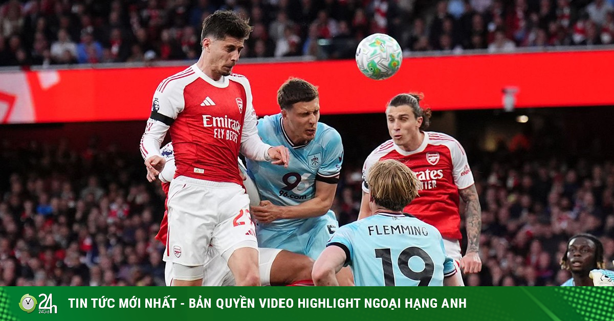 Video bóng đá Arsenal - Burnley: Lợi thế mong manh (Ngoại hạng Anh)