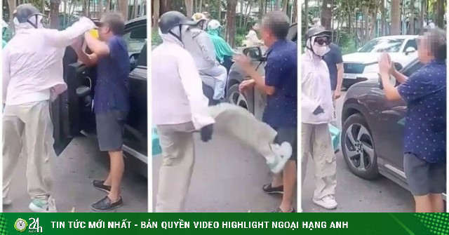 Bị chửi bới, hành hung giữa đường, tài xế ô tô vẫn xin giảm nhẹ cho người phụ nữ