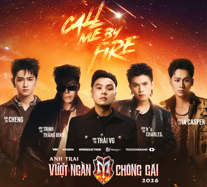 Năm gương mặt mới được công bố.