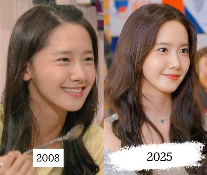Yoona giữ nhan sắc gần như không đổi so với thời điểm mới ra mắt cùng nhóm nhạc SNSD.