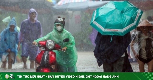 Dự báo thời tiết ngày 19/5: Miền Bắc mưa rất to, từ đêm mưa gia tăng