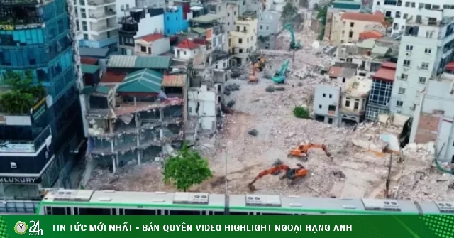 Đại công trường Vành đai 2,5 'áp sát' đường Nguyễn Trãi, nhà dân khẩn trương tháo dỡ di dời