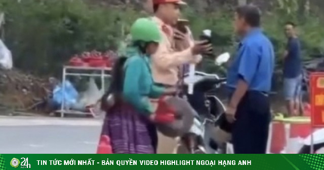 Video vợ mang chiêng 'làm lễ' khi chồng bị giữ xe do vi phạm nồng độ cồn