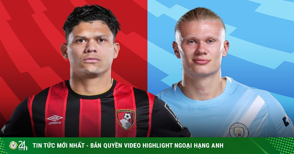Trực tiếp bóng đá Bournemouth - Man City: Không được phép sảy chân (Ngoại hạng Anh)