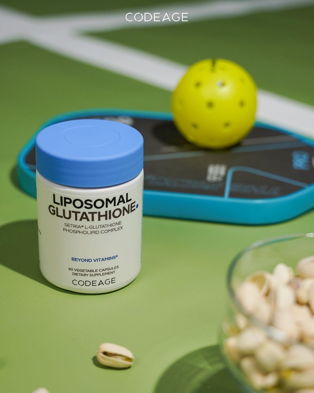 Codeage Liposomal Glutathione giúp bảo vệ làn da từ bên trong