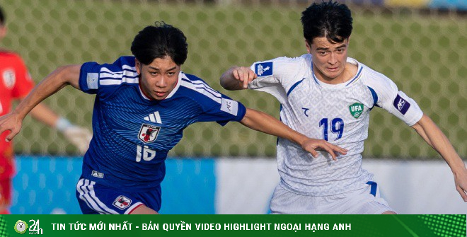 Video bóng đá U17 Nhật Bản - U17 Uzbekistan: "Lật kèo" đỉnh cao, vỡ òa vé chung kết (U17 châu Á)