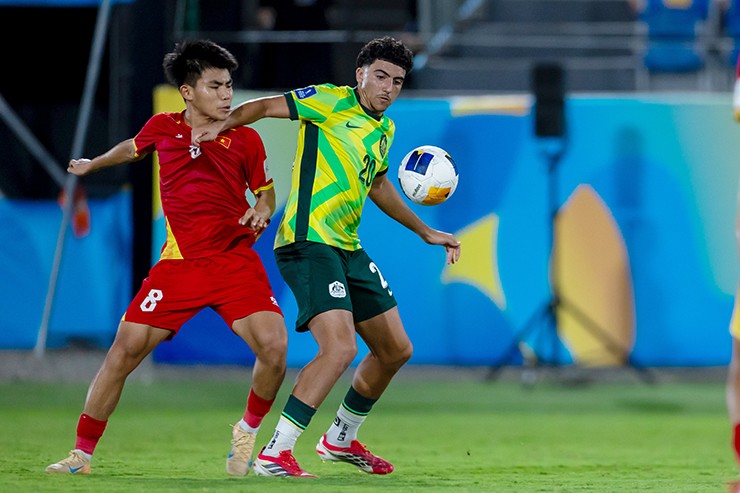 U17 Việt Nam thua U17 Australia ở tứ kết U17 châu Á.