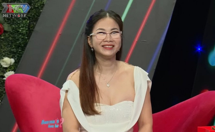 Chị Hảo từng trải qua 2 mối tình. Ảnh cắt từ clip 