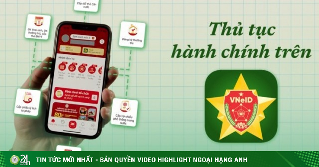 Những thủ tục người dân có thể làm được qua VNeID