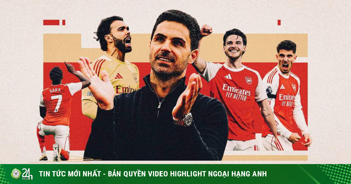 Arsenal vô địch Ngoại hạng Anh: Cái giá của sự kiên trì, "kiến trúc sư" đại tài Arteta