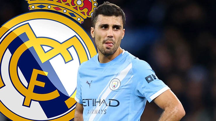 Rodri đang muốn hồi hương, khoác áo Real Madrid