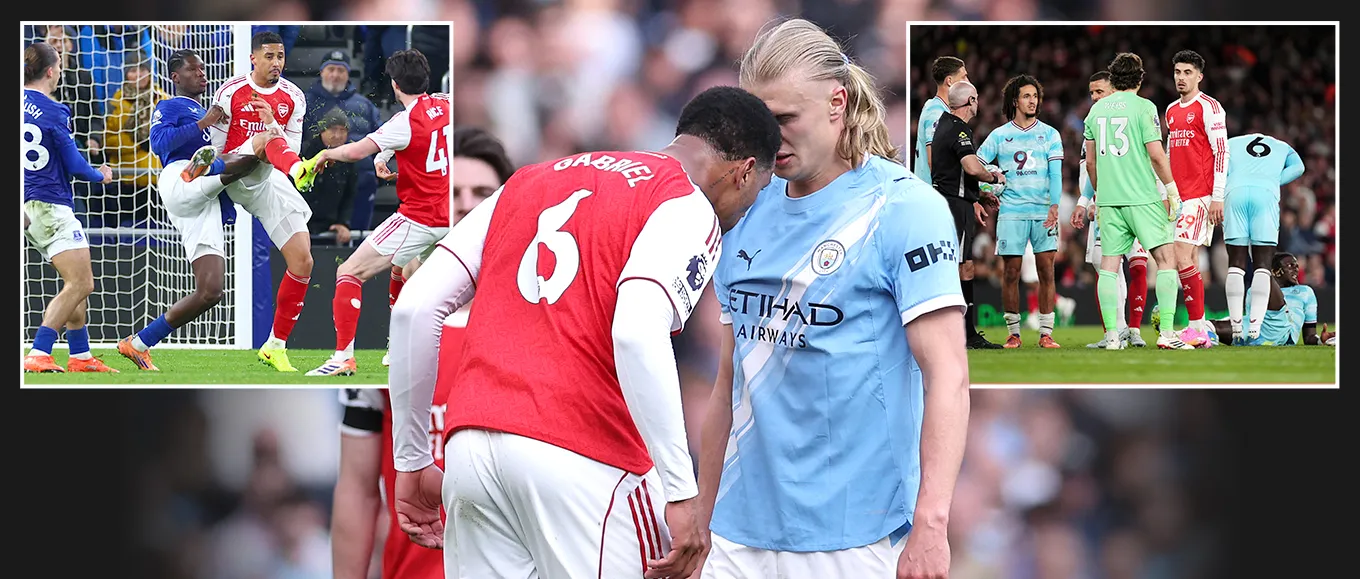 Arsenal lẽ ra đã phải chịu thẻ đỏ?