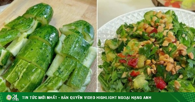 Món dưa chuột trộn xì dầu 'tưởng không hợp mà hợp không tưởng'