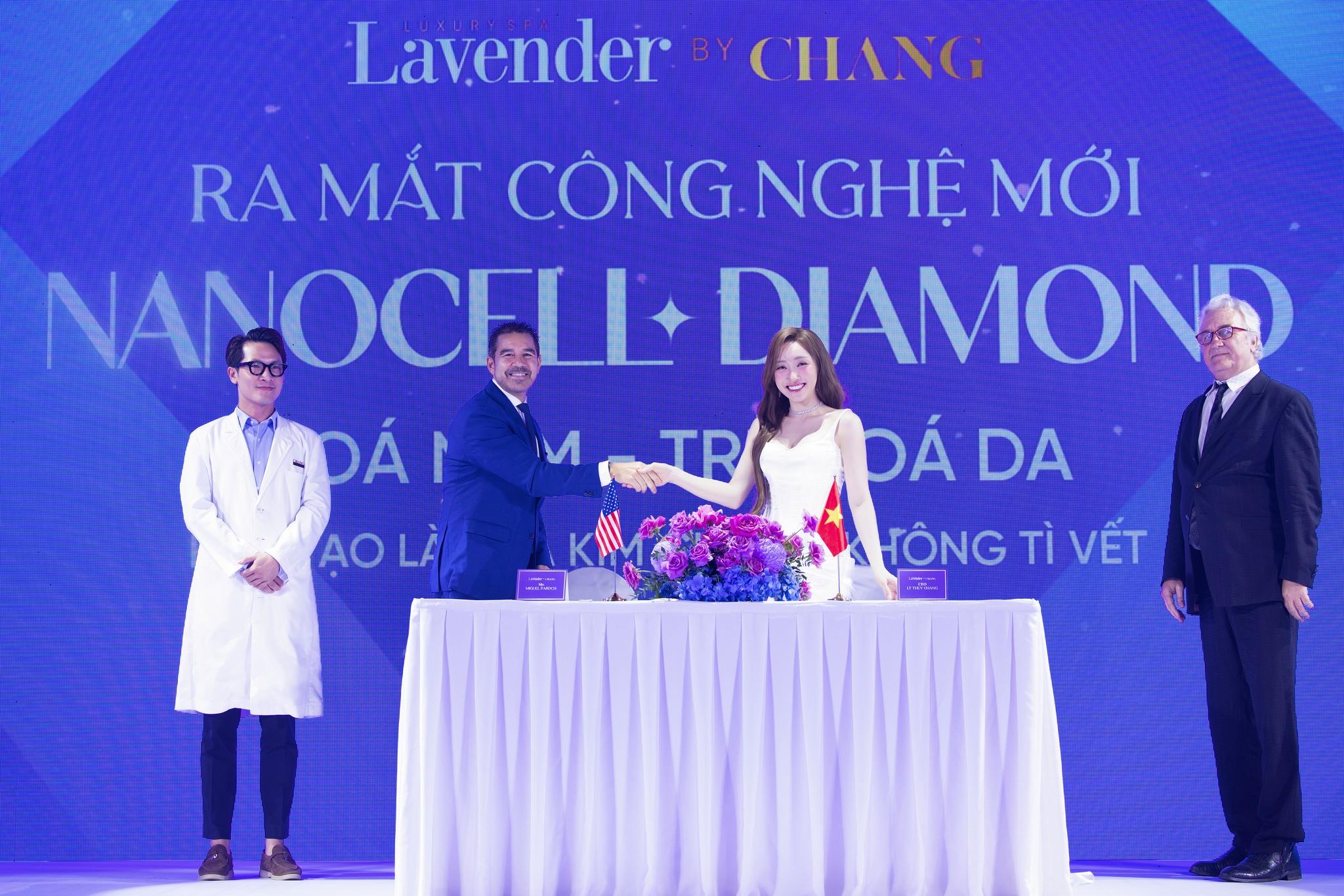 Lavender By Chang hợp tác với tập đoàn thẩm mỹ tại Mỹ ra mắt công nghệ trị nám thế hệ mới