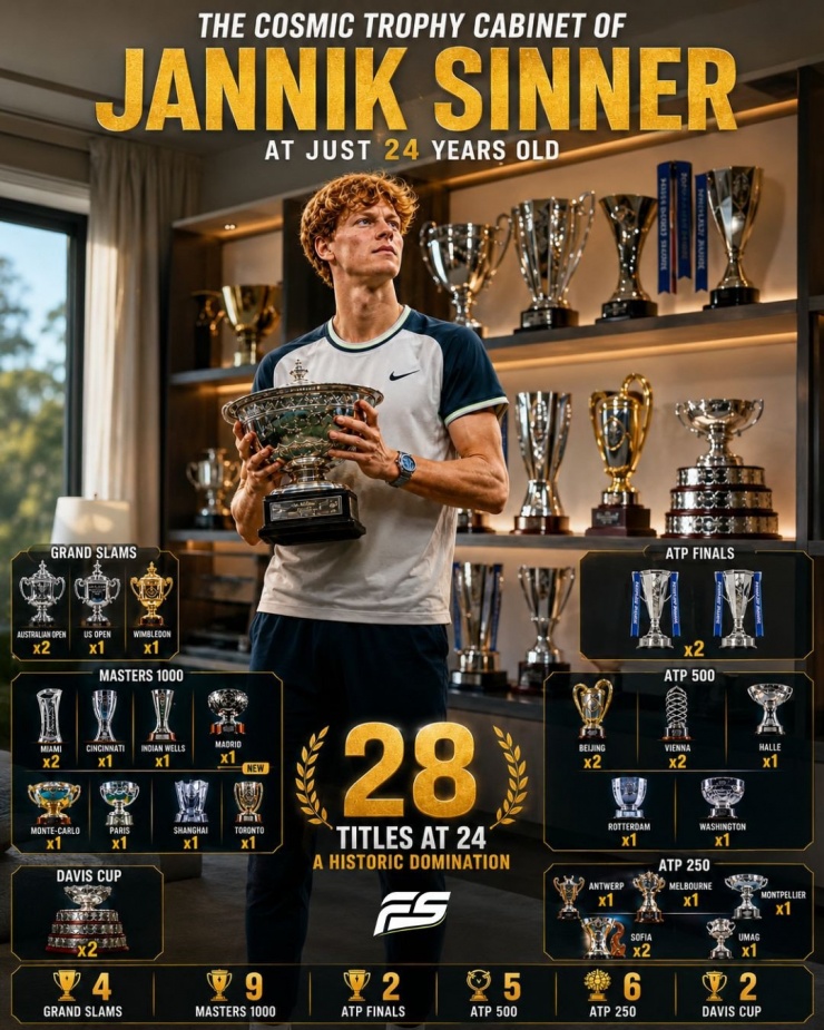Jannik Sinner khiến ATP đổi luật chơi, Big 3 giờ chỉ còn là quá khứ - 2