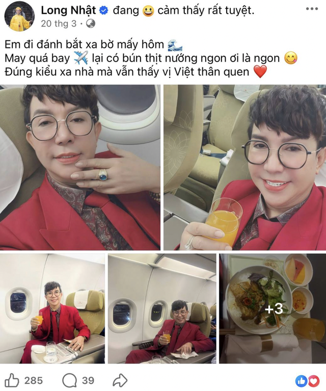 Lần lộ diện gần nhất của ca sĩ Long Nhật trước khi chính thức bị khởi tố (Ảnh: FBNV)