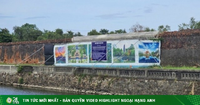 Ban Quản lý dự án nói gì về đoạn tường Hoàng thành Huế vừa tu bổ nhận nhiều ý kiến băn khoăn?