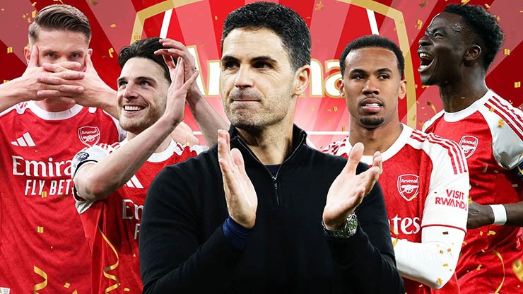 Arsenal vô địch Ngoại hạng Anh mùa này