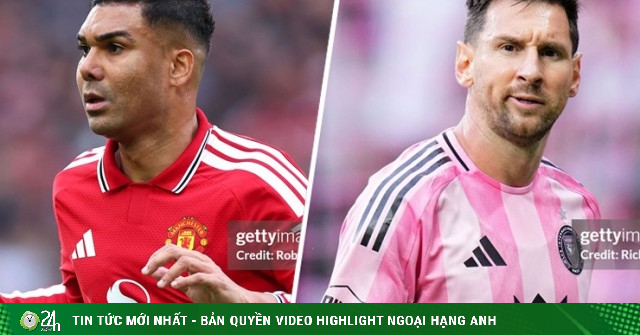 Casemiro rời MU sang Mỹ "phò tá" Messi, Inter Miami phải bồi thường 10 tỷ đồng