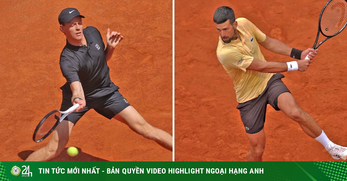 Djokovic rơi nhánh "tử thần" ở Roland Garros, muốn gặp Sinner phải hạ Zverev