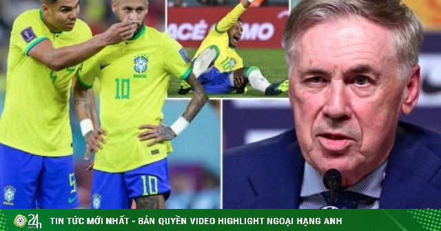 Neymar trở lại tuyển Brazil gây bão: Casemiro vận động, Ancelotti chịu áp lực lớn