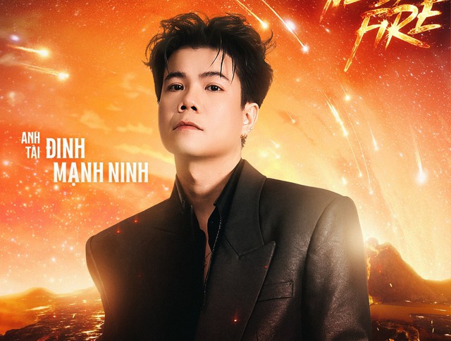 Ca sĩ Đinh Mạnh Ninh.