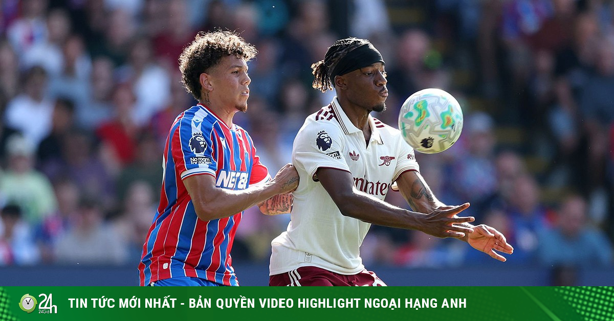 Video bóng đá Crystal Palace - Arsenal: Jesus mở điểm (Ngoại hạng Anh)