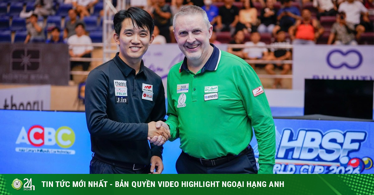 Chiêm Hồng Thái vượt Trần Quyết Chiến trên bảng xếp hạng bi-a thế giới sau World Cup