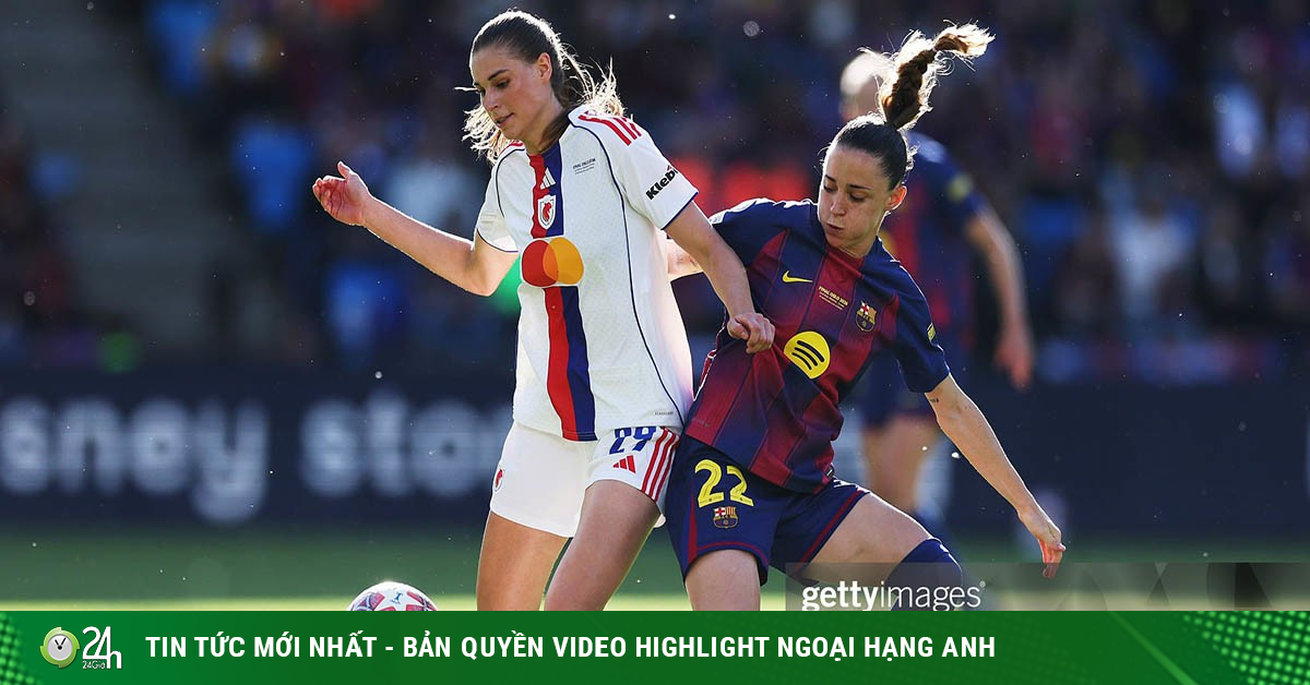 Video bóng đá nữ Barcelona - Lyon: Điên rồ hiệp 2, đăng quang ngoạn mục (CK Cúp C1 nữ)