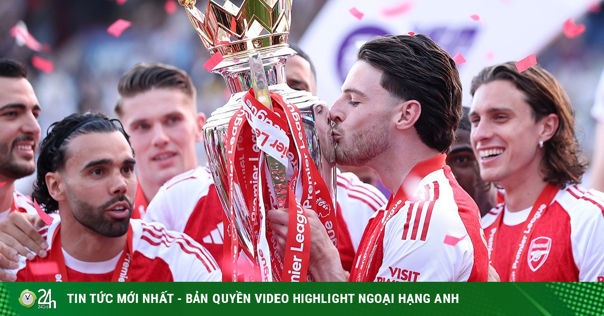 Bảng xếp hạng chung cuộc Ngoại hạng Anh: Arsenal lên đỉnh, Tottenham thoát hiểm
