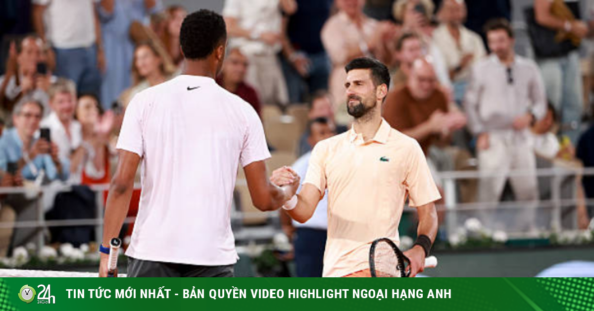 Djokovic "tra tấn" thể lực đối thủ cao 2m03, vượt kỷ lục Federer ở Roland Garros