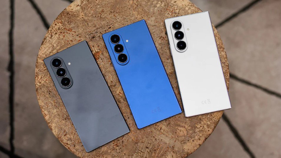 Các màu của Galaxy Z Fold 7.