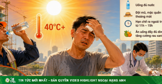 Nắng nóng như đổ lửa kéo dài, bác sĩ cảnh báo nguy cơ sốc nhiệt, tổn thương não