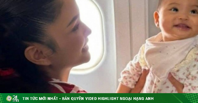 Con gái H'Hen Niê 8 tháng tuổi đã có 7 chuyến bay, biểu cảm mỗi lần đi máy bay đều gây chú ý