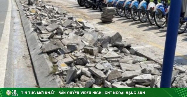 Vụ đục phá vỉa hè: Phường Hai Bà Trưng báo cáo gì với Thành ủy Hà Nội?