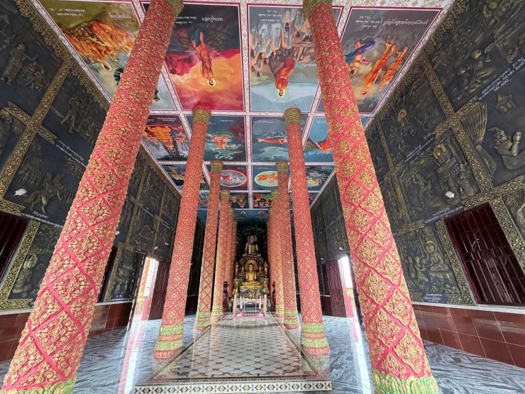 Chánh điện chùa Serey Meang Kol Sa Kor.