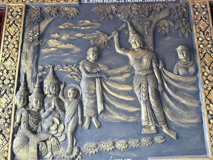 Chiêm ngưỡng quần thể tượng Phật khổng lồ độc nhất vô nhị tại ngôi chùa Khmer ở An Giang - 12