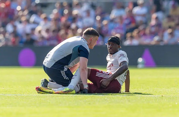 Madueke đã được rút ra sân ở những phút cuối trong trận đấu tại Selhurst Park