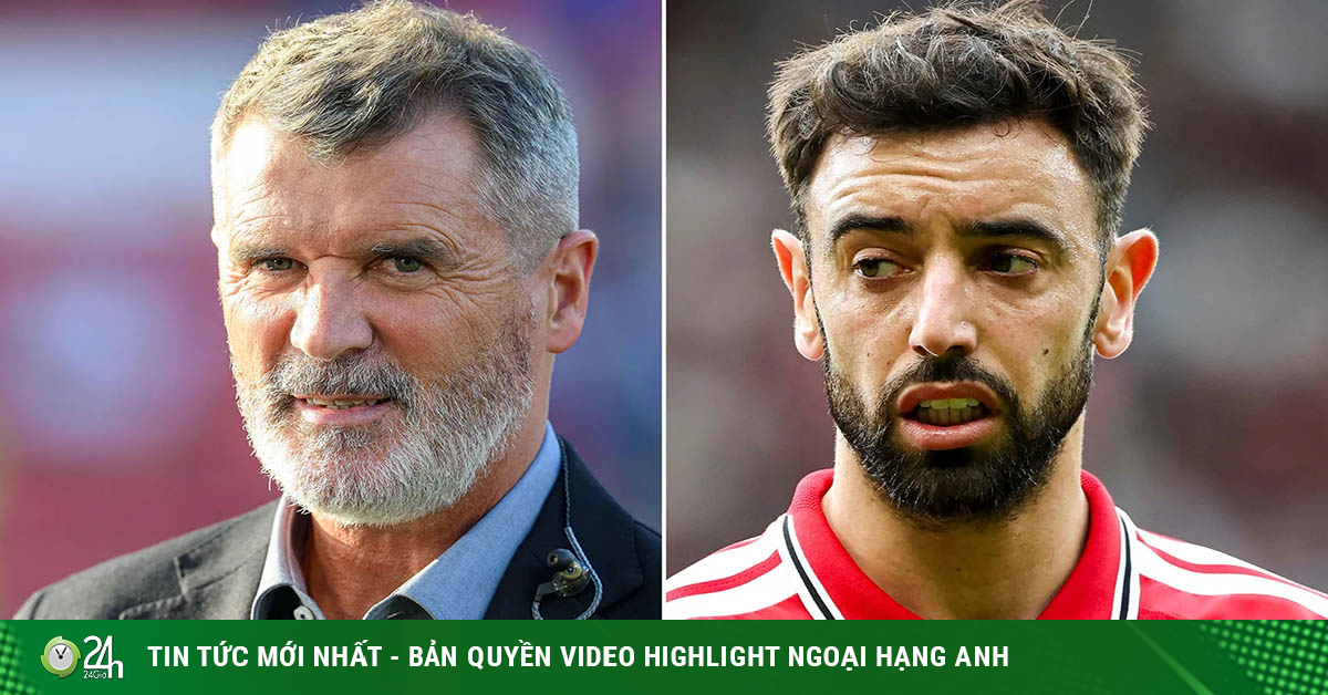 Huyền thoại Roy Keane đáp trả Fernandes, ví đội trưởng MU là "con lừa"
