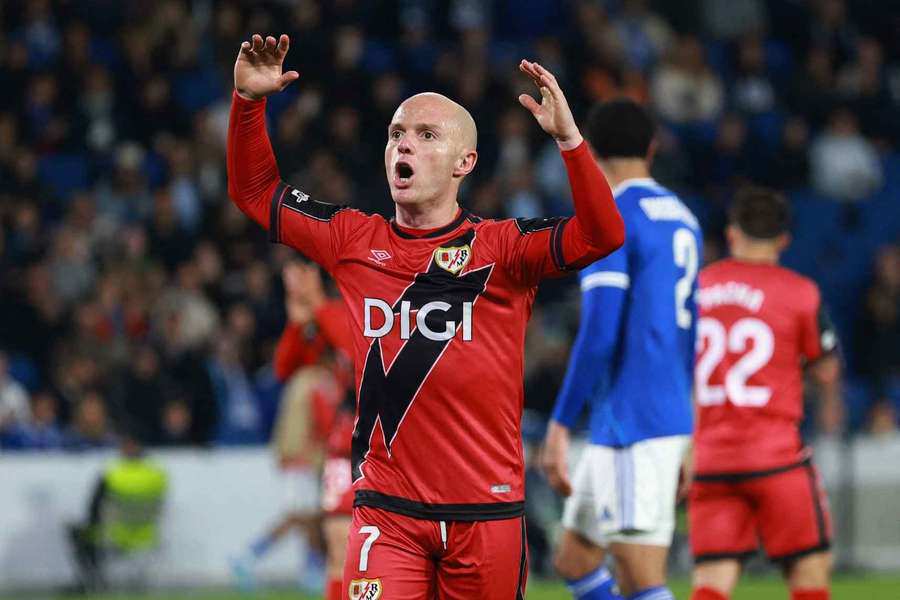 Isi Palazon là trụ cột của Rayo Vallecano