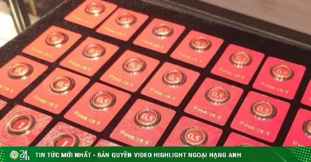 Giá vàng hôm nay (27/5): Đồng loạt giảm mạnh