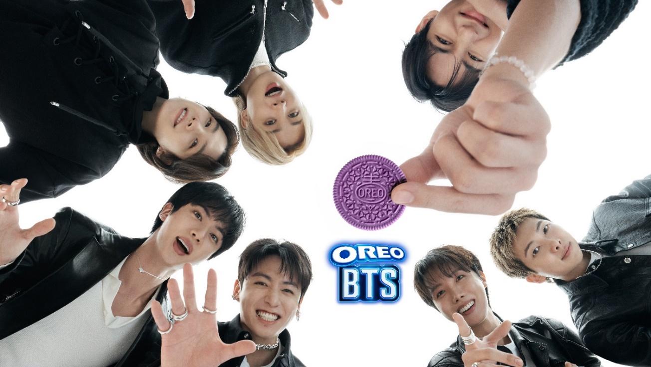 OREO và BTS chính thức khởi động chiến dịch hợp tác toàn cầu bằng sự ra mắt Phiên bản Bánh quy giới hạn OREO & BTS.