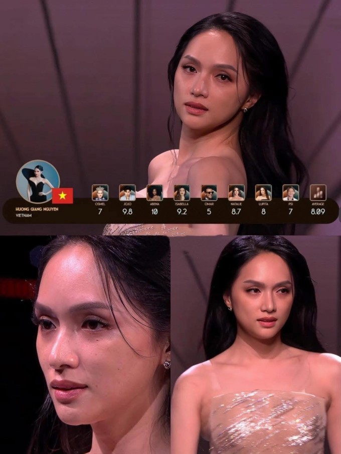 Mặt mộc của Hương Giang trên sân khấu MGI All Stars.