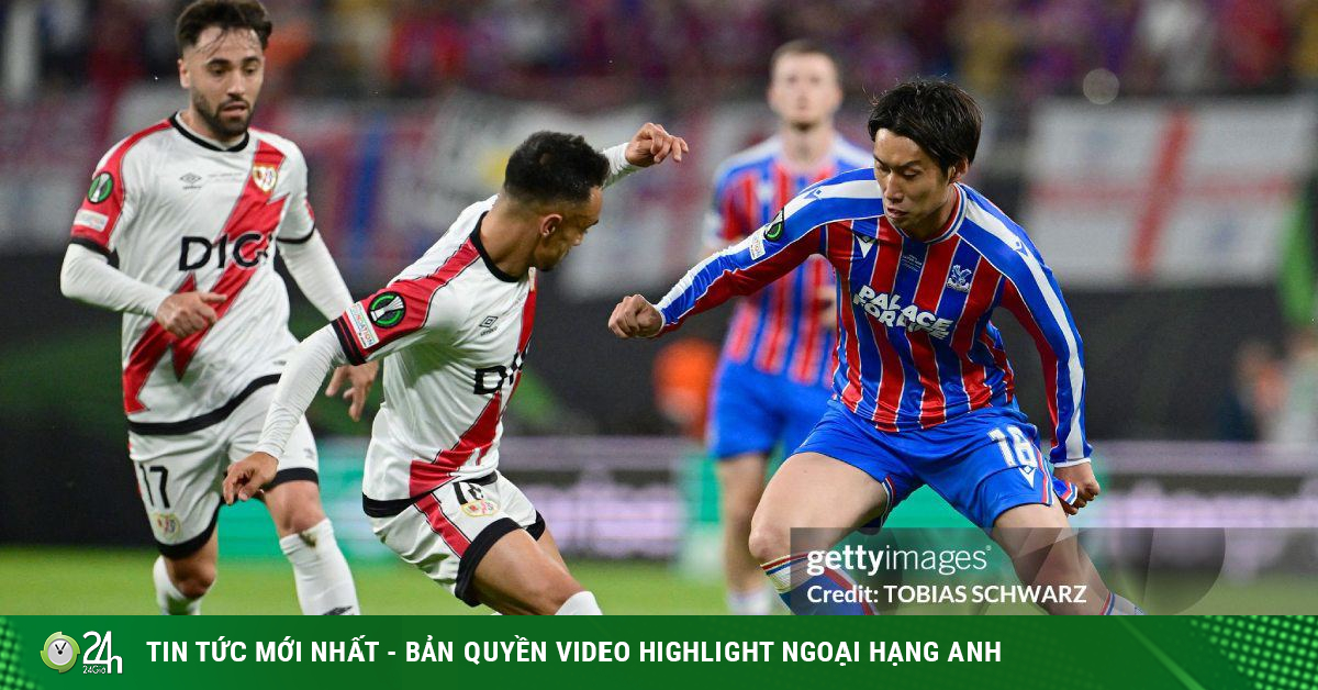 Video bóng đá Crystal Palace - Vallecano: Đôi công hấp dẫn (CK Conference League)