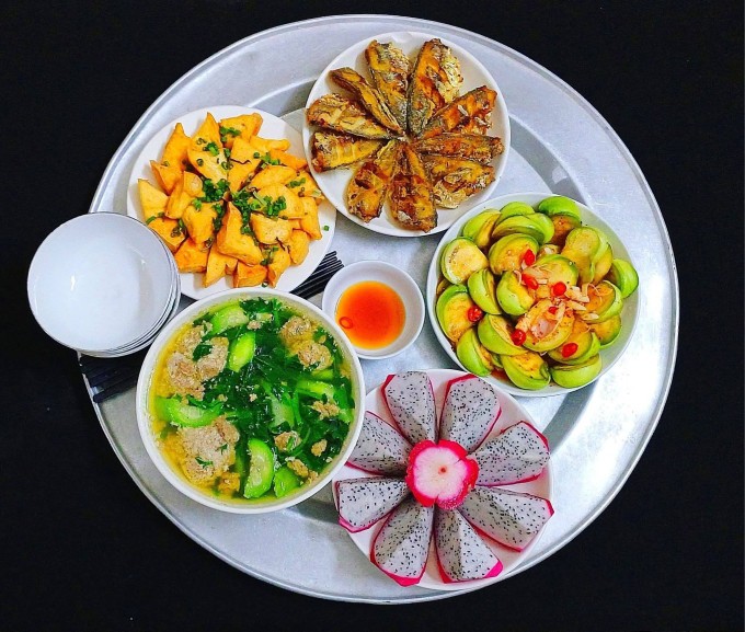 Những mâm cơm hè dao động 100.000 đồng cho 3-4 người của mẹ Hà Nội - 3
