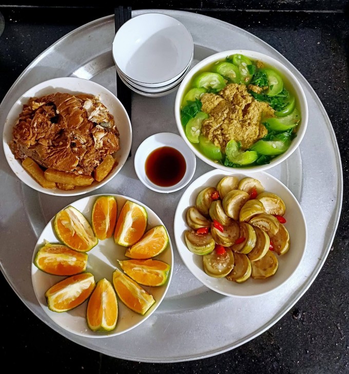 Những mâm cơm hè dao động 100.000 đồng cho 3-4 người của mẹ Hà Nội - 10