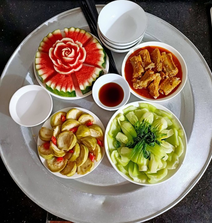 Những mâm cơm hè dao động 100.000 đồng cho 3-4 người của mẹ Hà Nội - 11