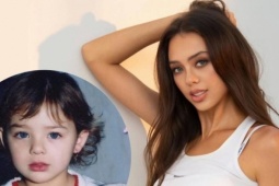 Nhan sắc 'cực phẩm' từ nhỏ của vợ Bùi Tiến Dũng