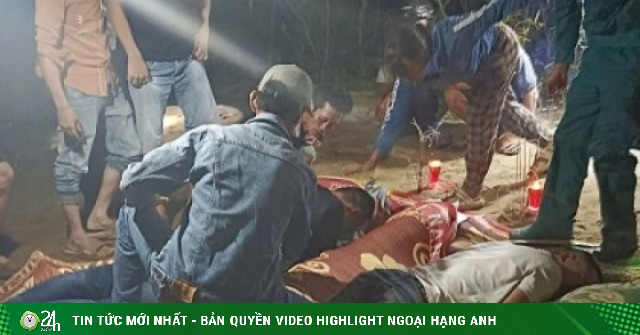 Lật thuyền trên sông Ngàn Phố, 4 người tử vong thương tâm