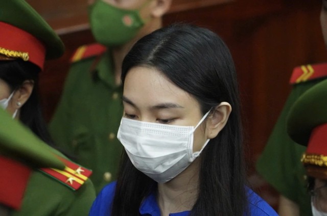 Nguyễn Thúc Thuỳ Tiên tại toà sáng 19/11/2025. Ảnh: Nam Thương